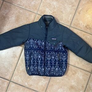 Patagonia Reversible Tribbles toddler puffer Jacket 4T